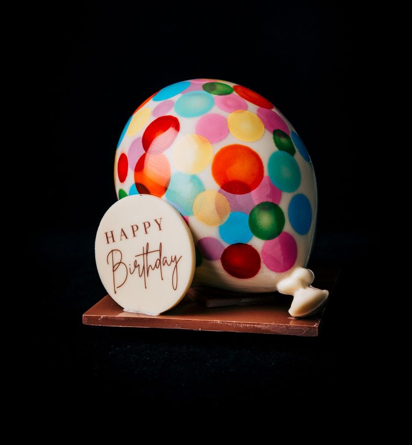 Chocolate Happy Birthday Balloon