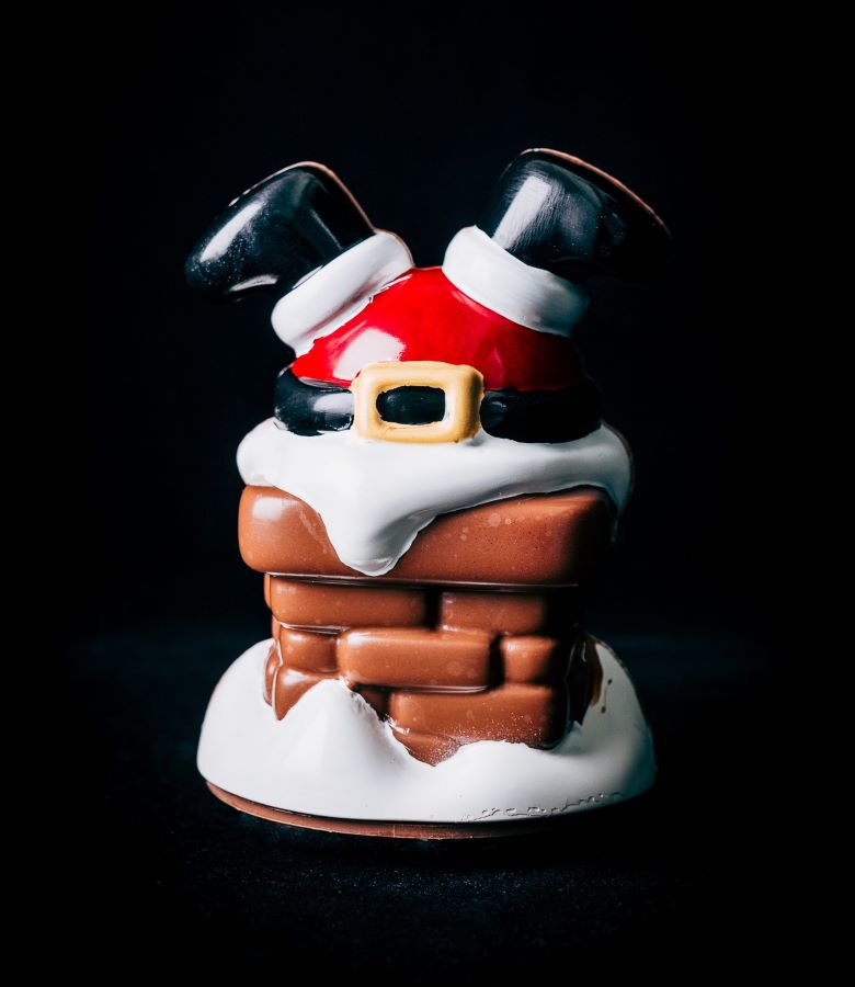 Santa Stuck in the Chimney