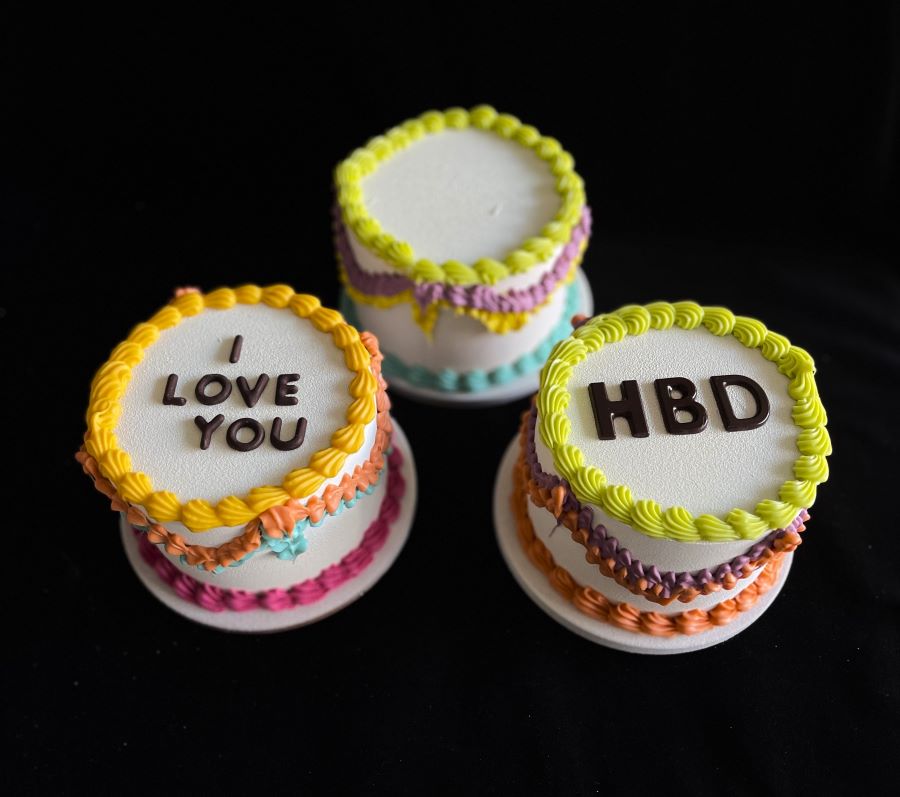 Vintage Retro Smash Cake HB