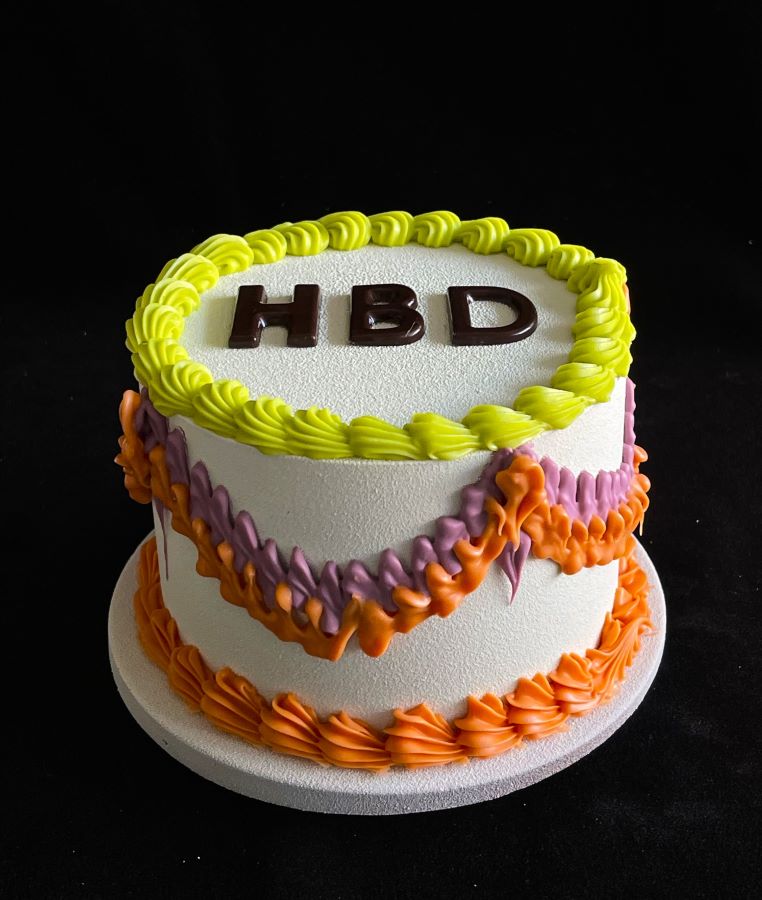 Vintage Retro Smash Cake HB