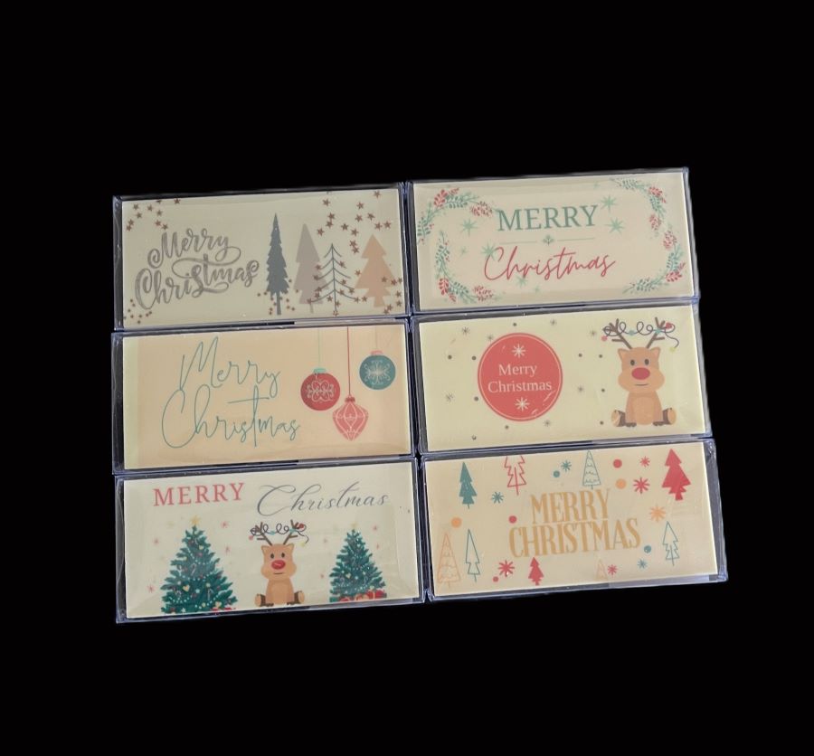 Christmas Choc Cards Large Boxed