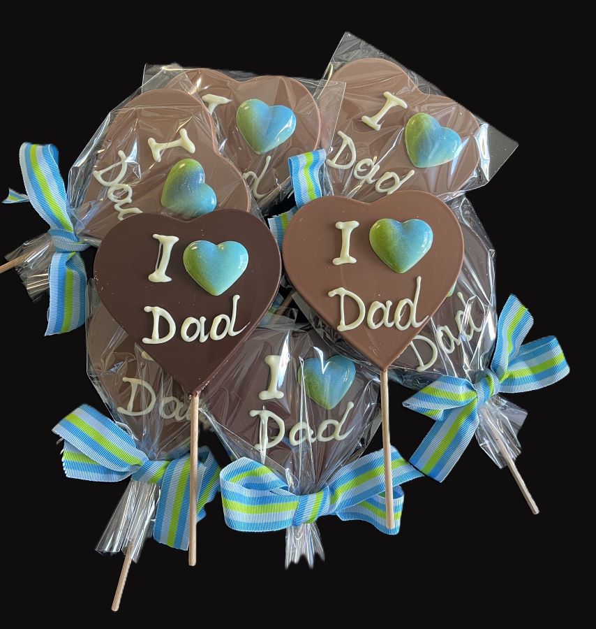 I HEART DAD CHOC POP