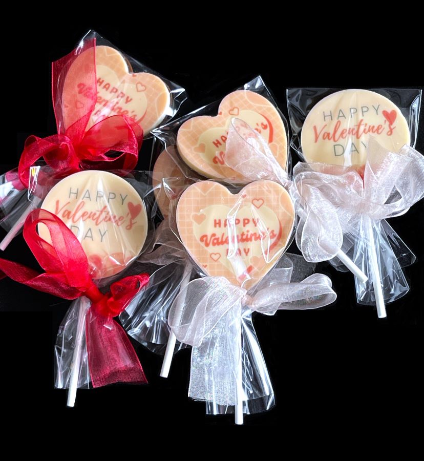 Heart ChocPop Printed Valentine's