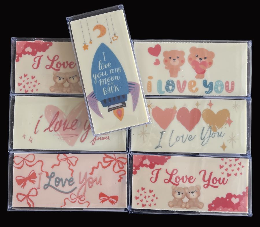 Love Chocolate Cards large