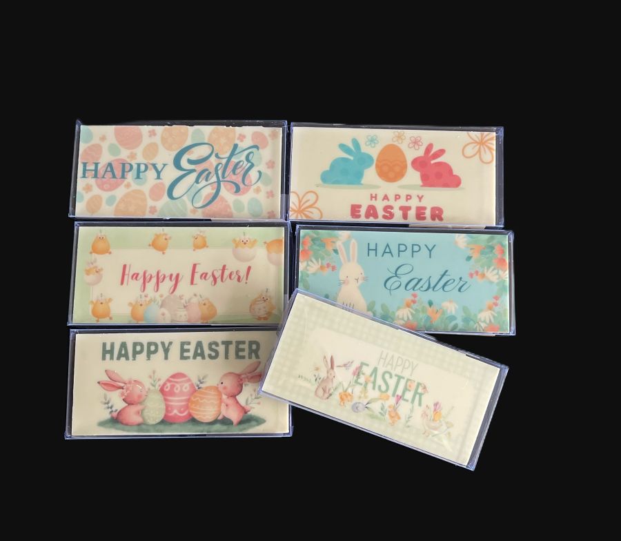 Easter Choc Cards Large Boxed