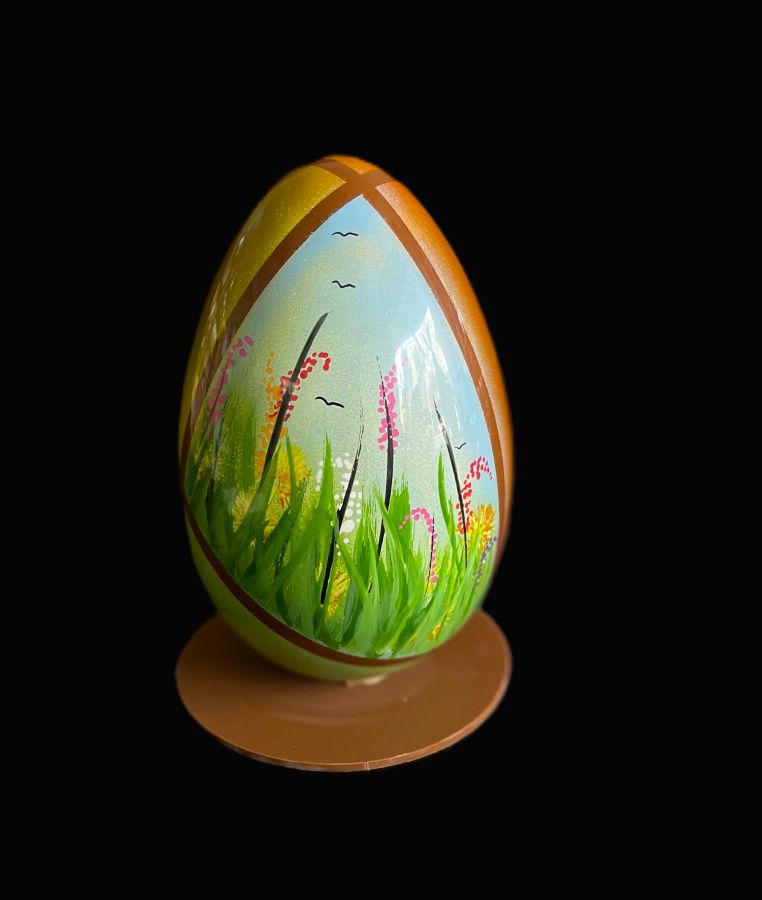 Easter Egg Hand-painted Floral