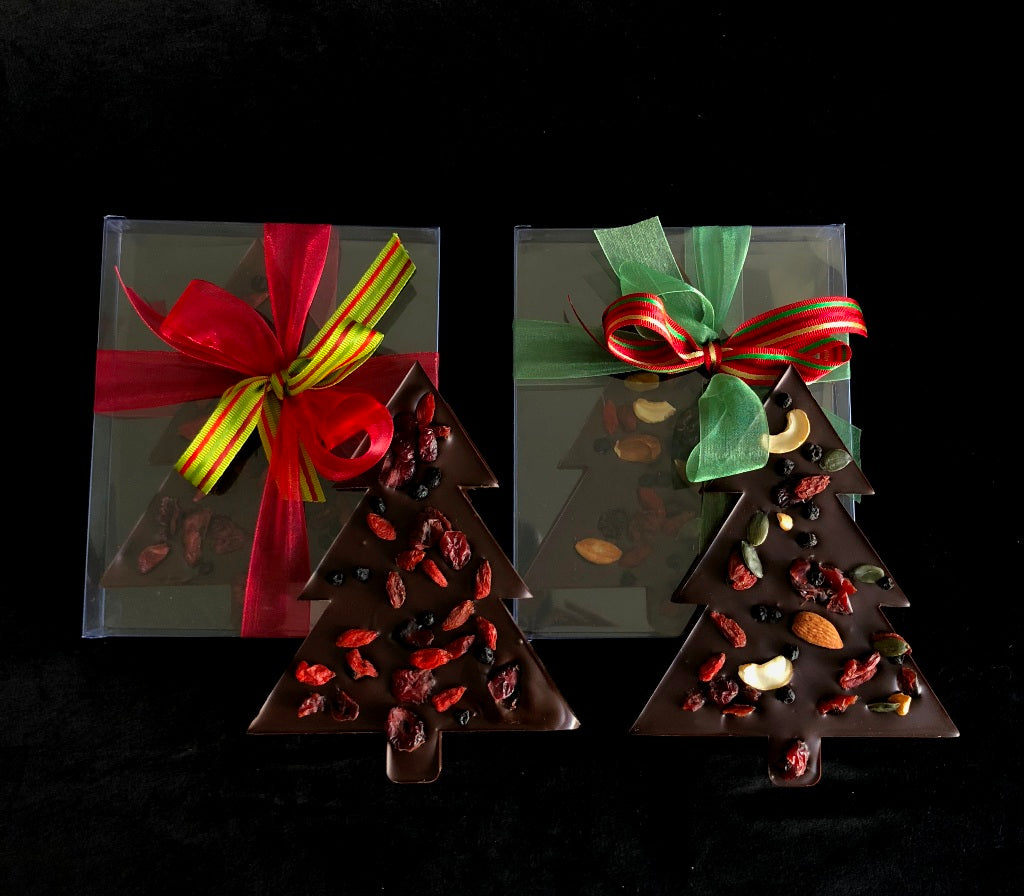 Healthy Christmas Chocolate Tree