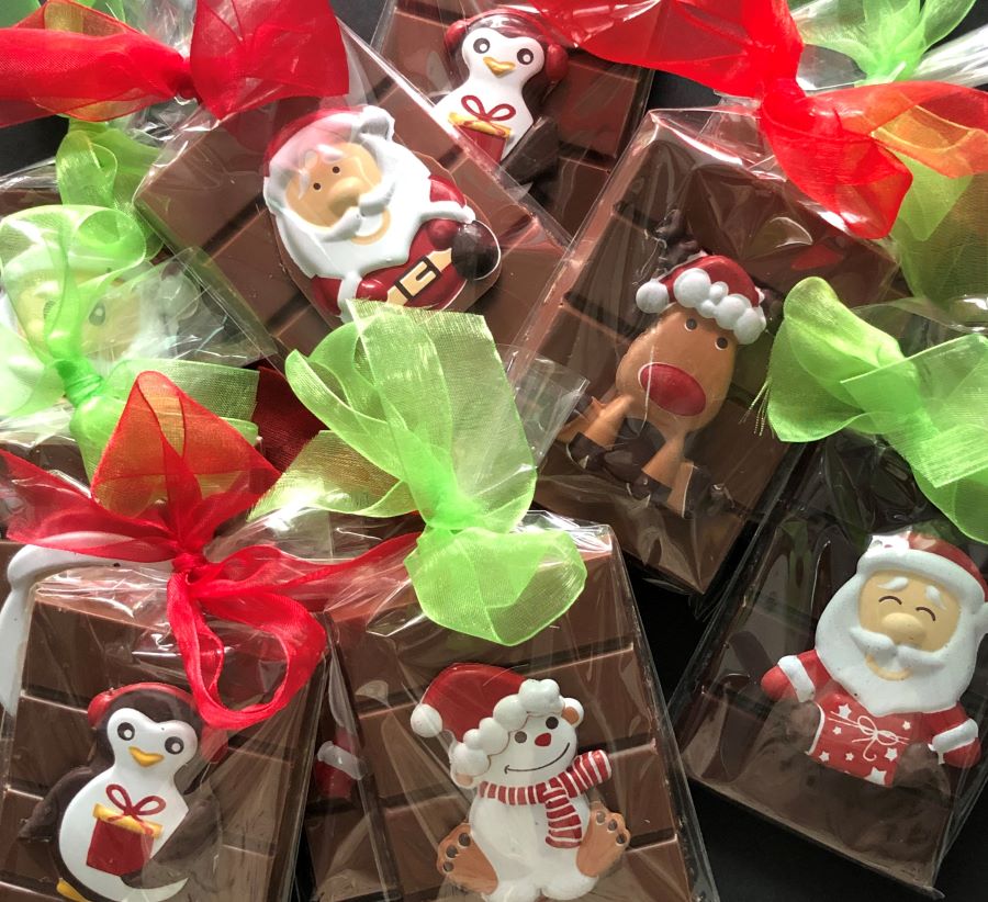 Christmas Chocolate Bars