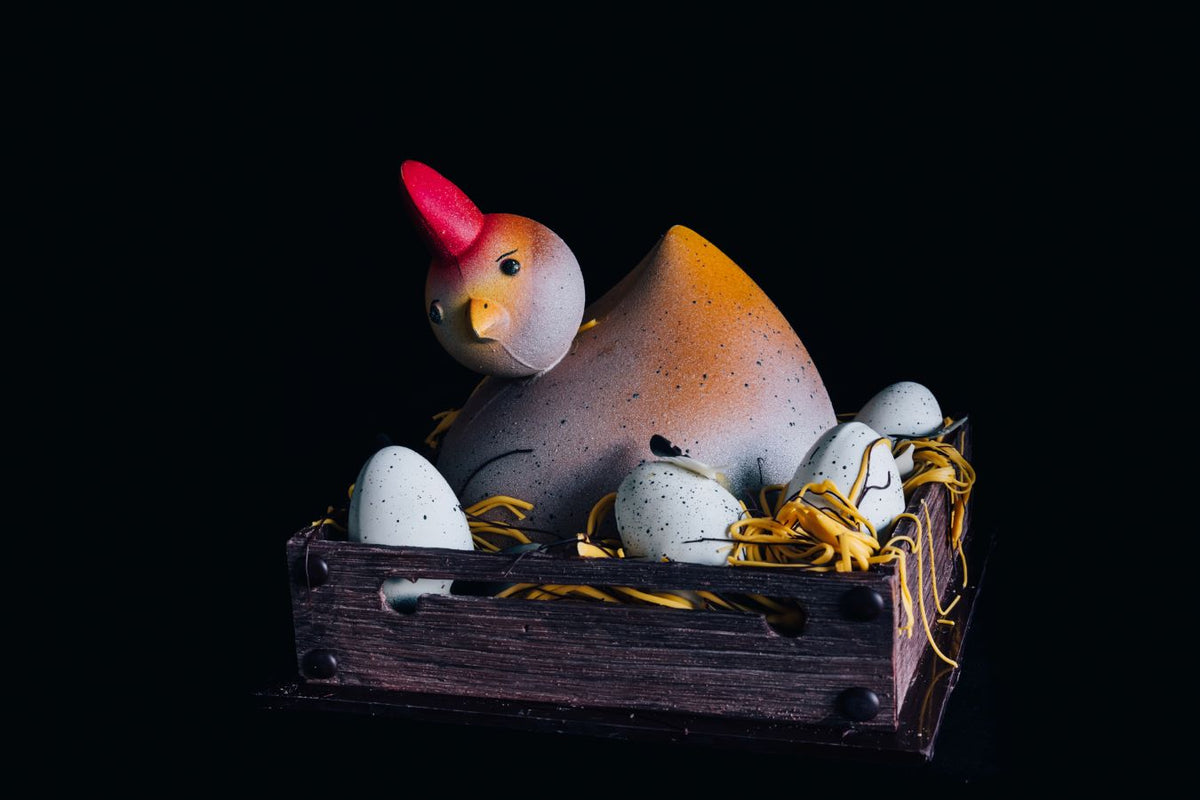 Chick in Crate