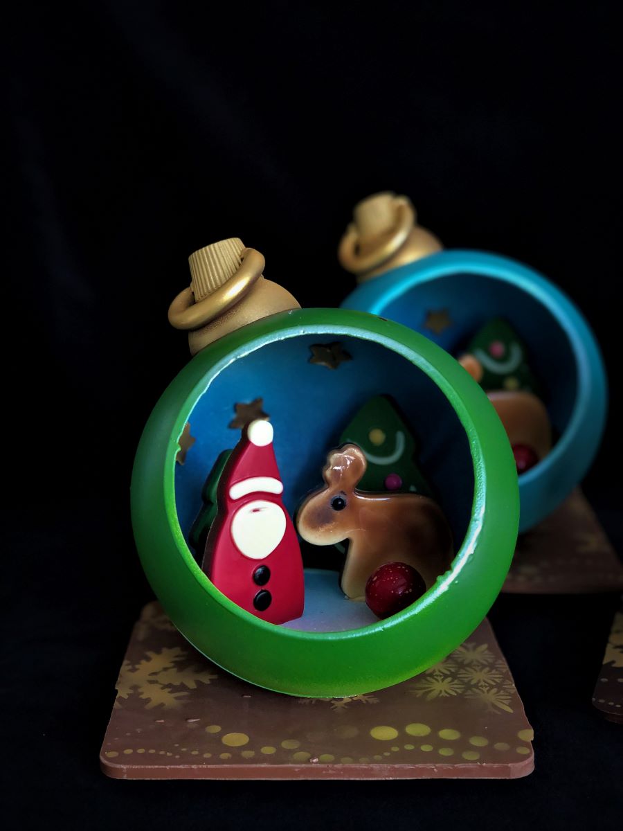 Christmas Bauble Scene