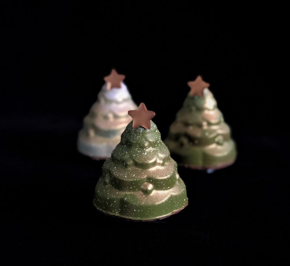 Mini Christmas Tree or Santa Smash Cake