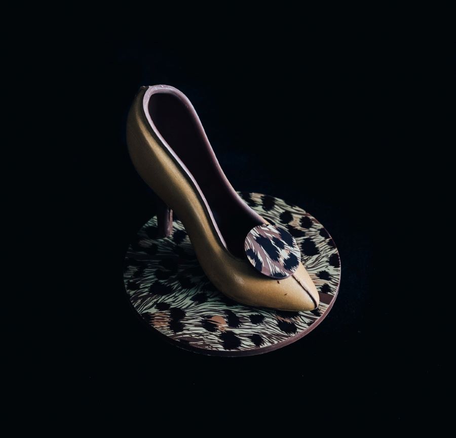 Chocolate Stiletto Shoe