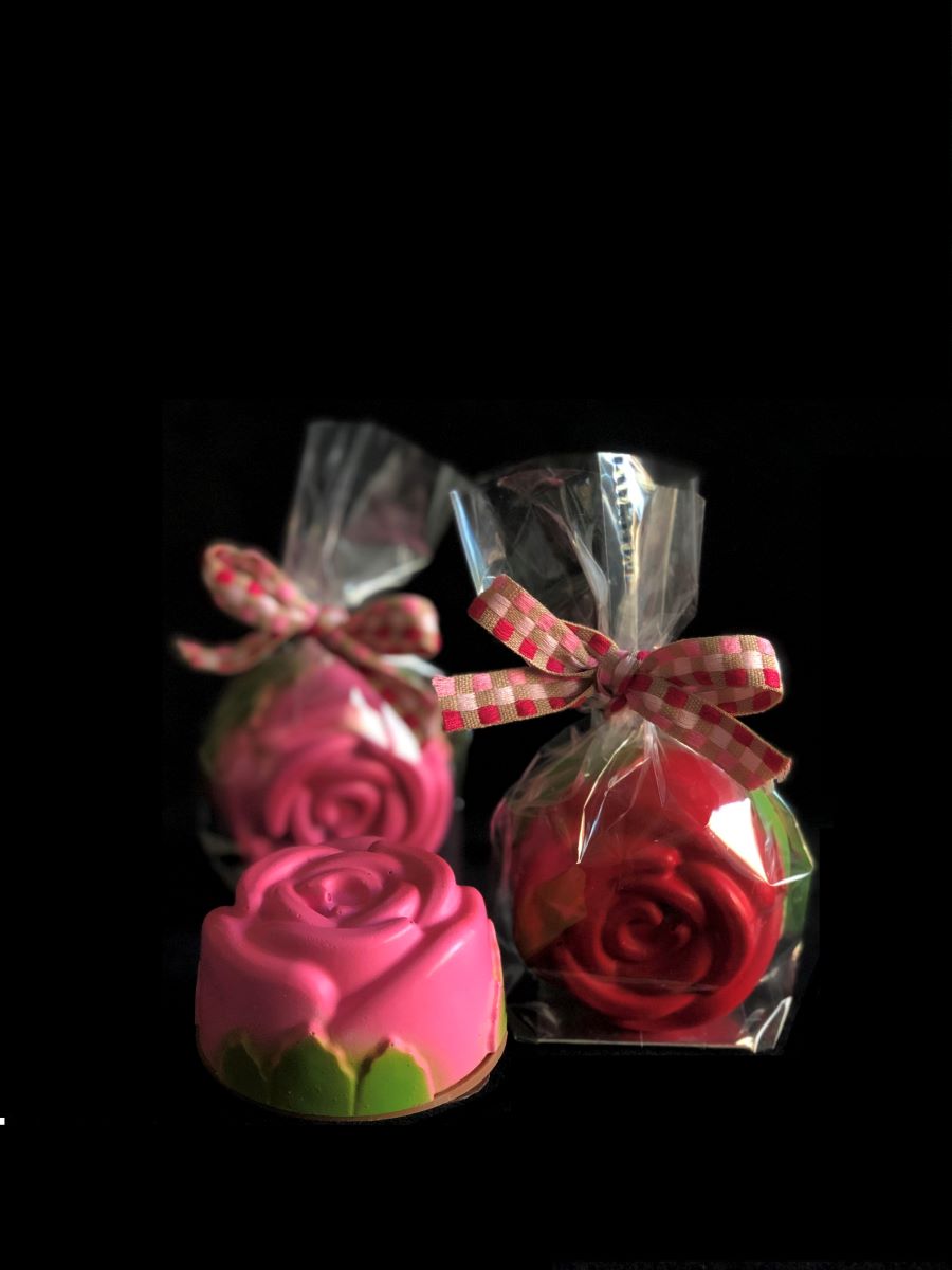 Mini Rose Smash Cake