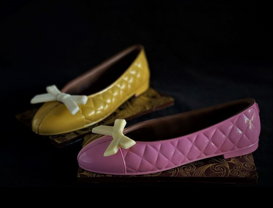 Chocolate Ballet Flats