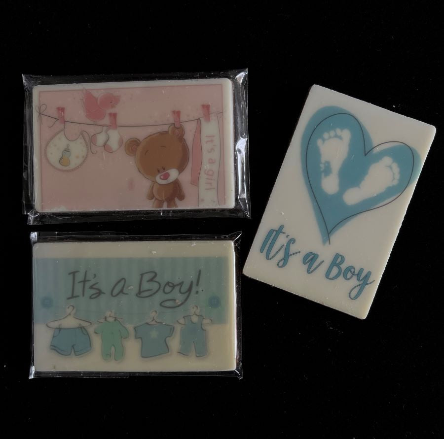 Baby Chocolate Card Greeting Card