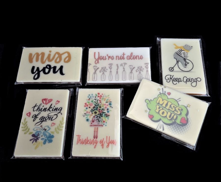 Thoughtful Chocolate Card Greeting Card