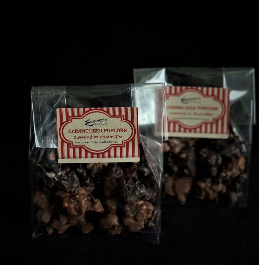 Caramelised Salty Popcorn