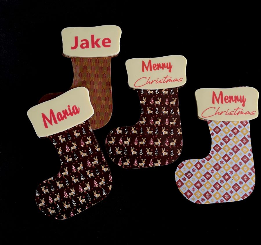 Custom Christmas Chocolate Stocking