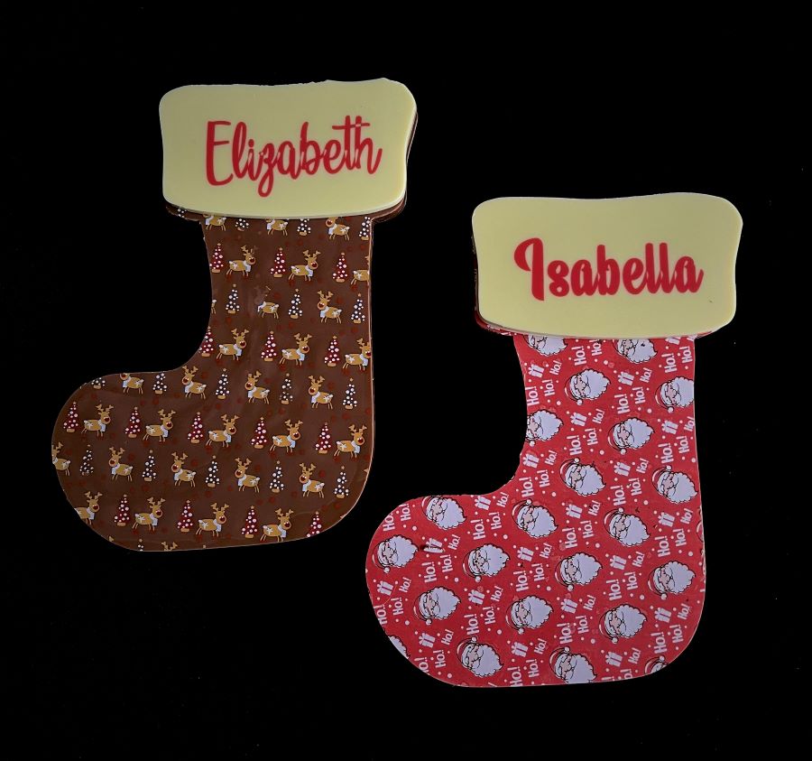 Custom Christmas Chocolate Stocking