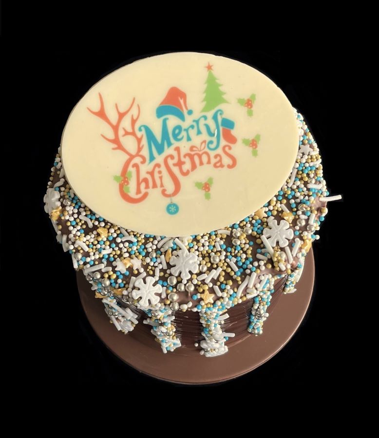 Christmas Smash Cake
