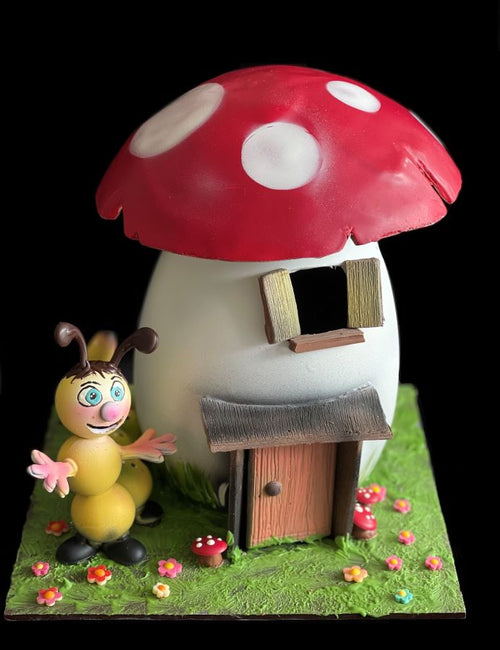 Easter Mushroom House PAST COLLECTION