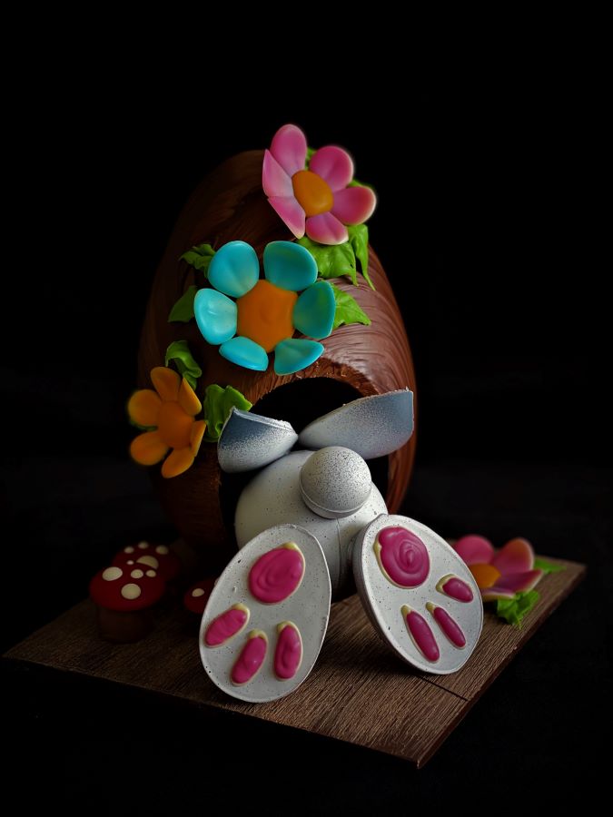 Rabbit Easter Hunt Egg PAST COLLECTION