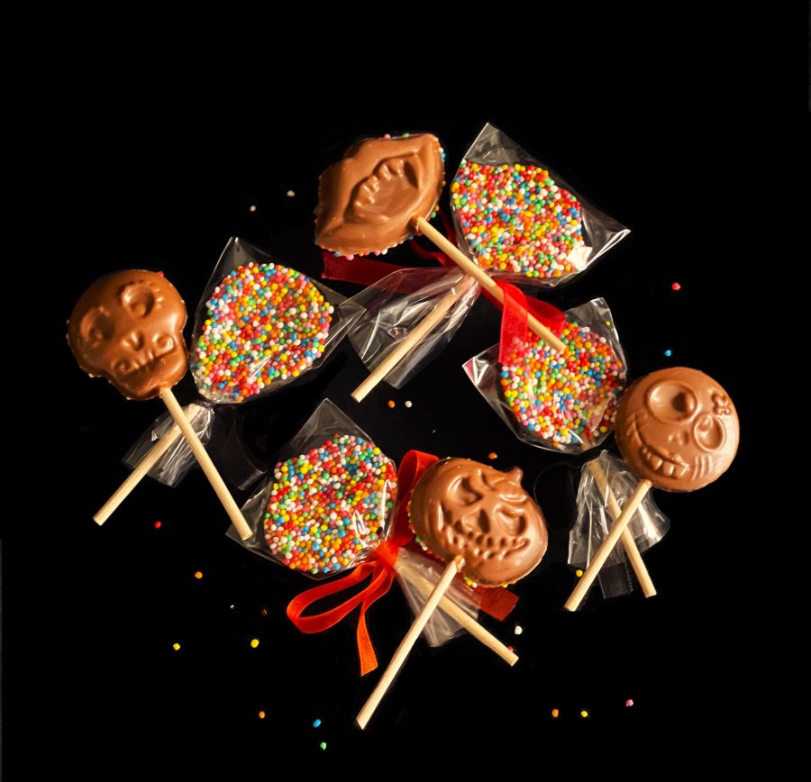 Halloween Sprinkle ChocPops