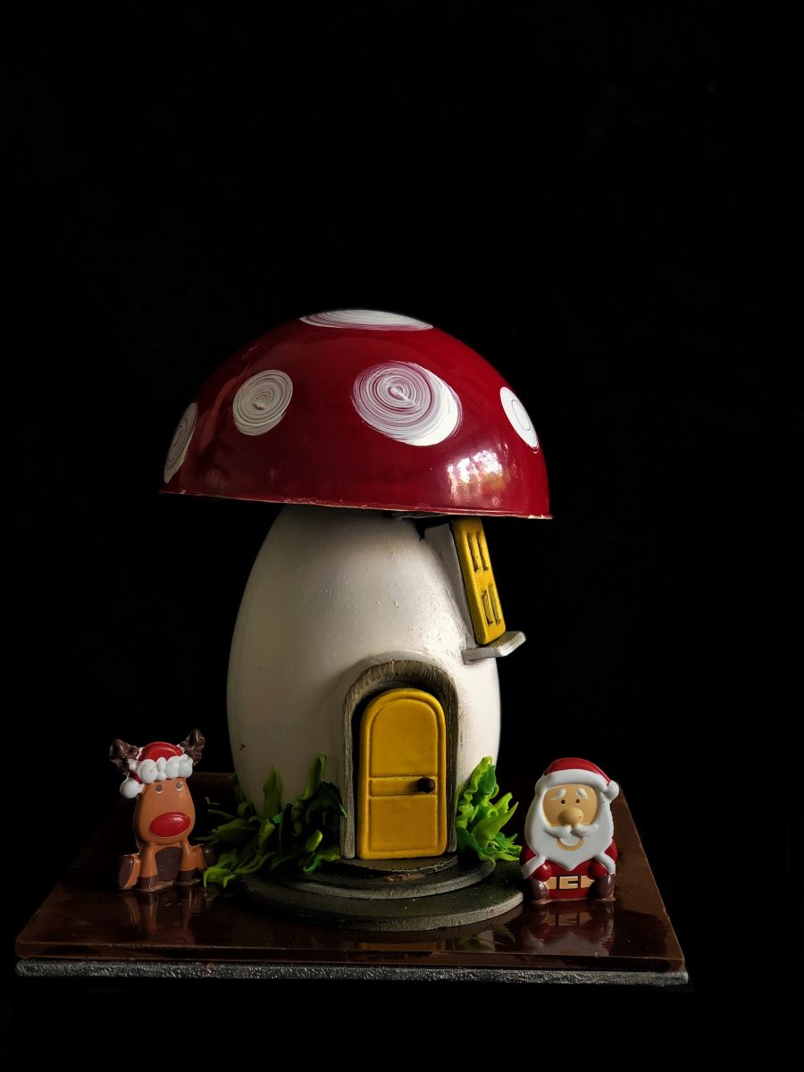 Custom Christmas Smash Cake