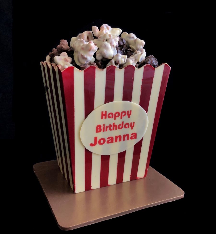 Popcorn Smash Cake