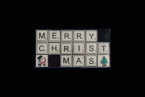 Christmas Scrabble Set