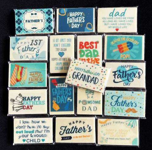 Chocolate Small Card Fathers Day