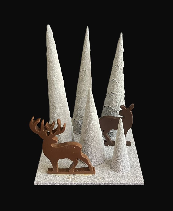 Reindeers in the Forest