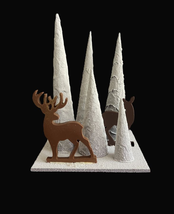 Reindeers in the Forest