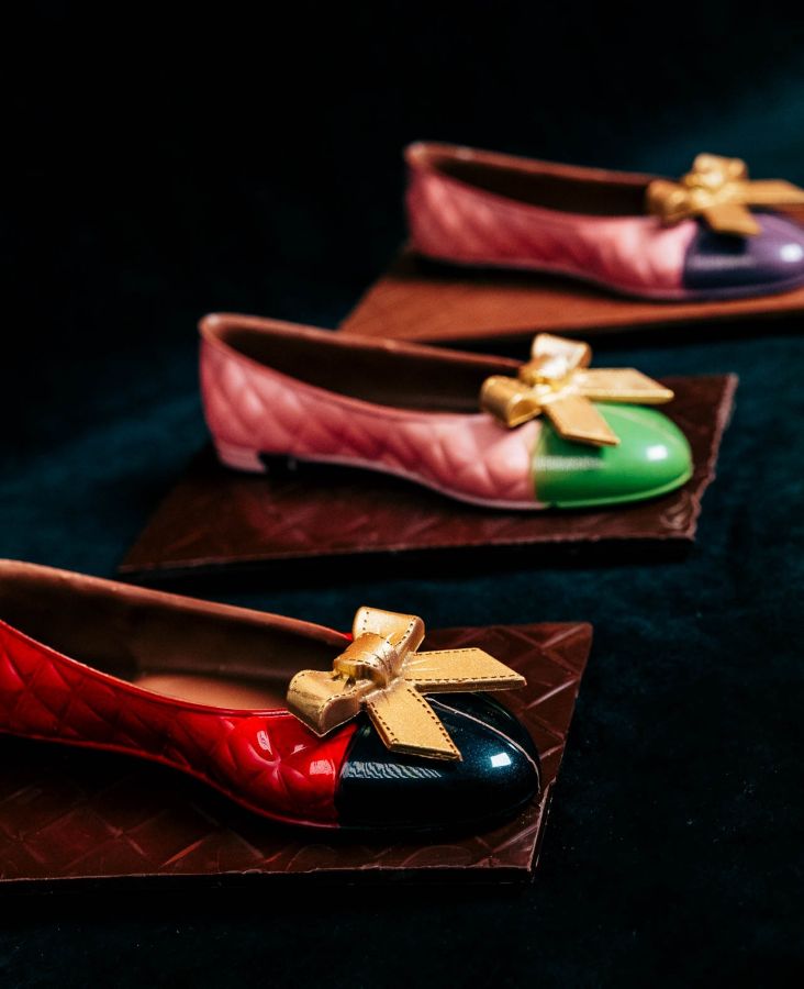 Chocolate Ballet Flats