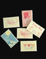 Love & Valentines Small Chocolate Cards