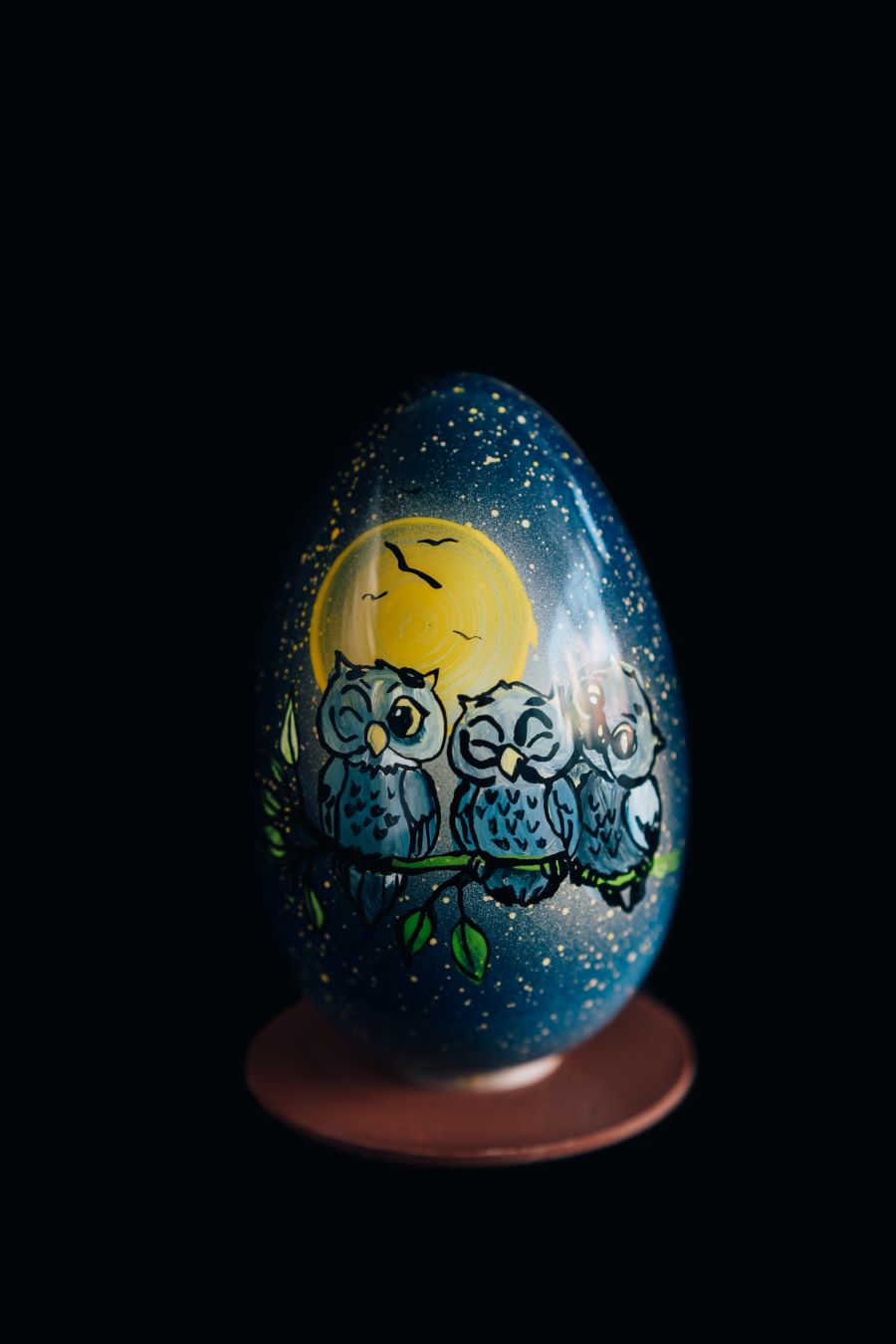 Starry Night Easter Owl