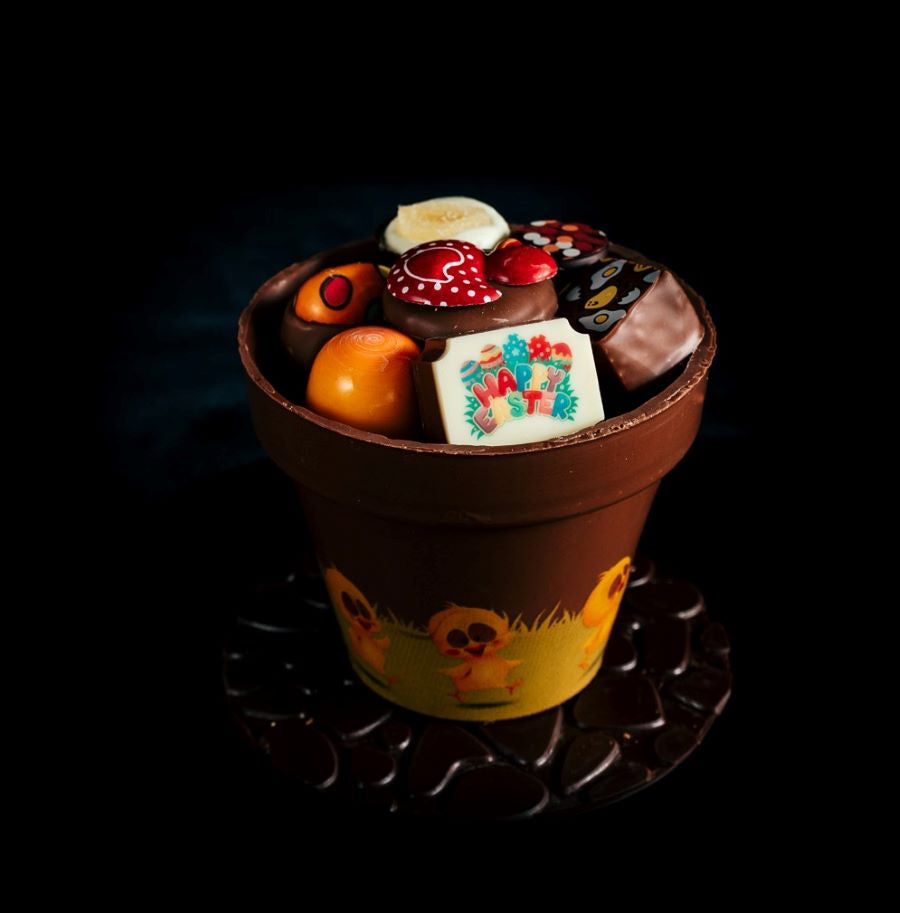 Easter Pot of Chocolates