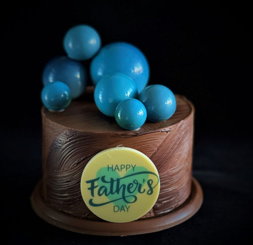 Father's Day Mini Chocolate Smash Cake