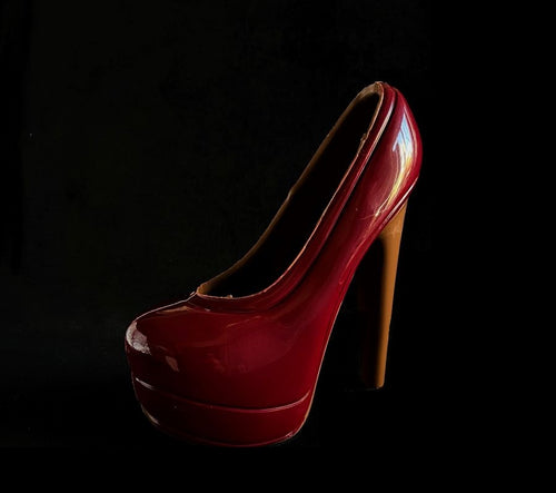 Choc High Heel Pump