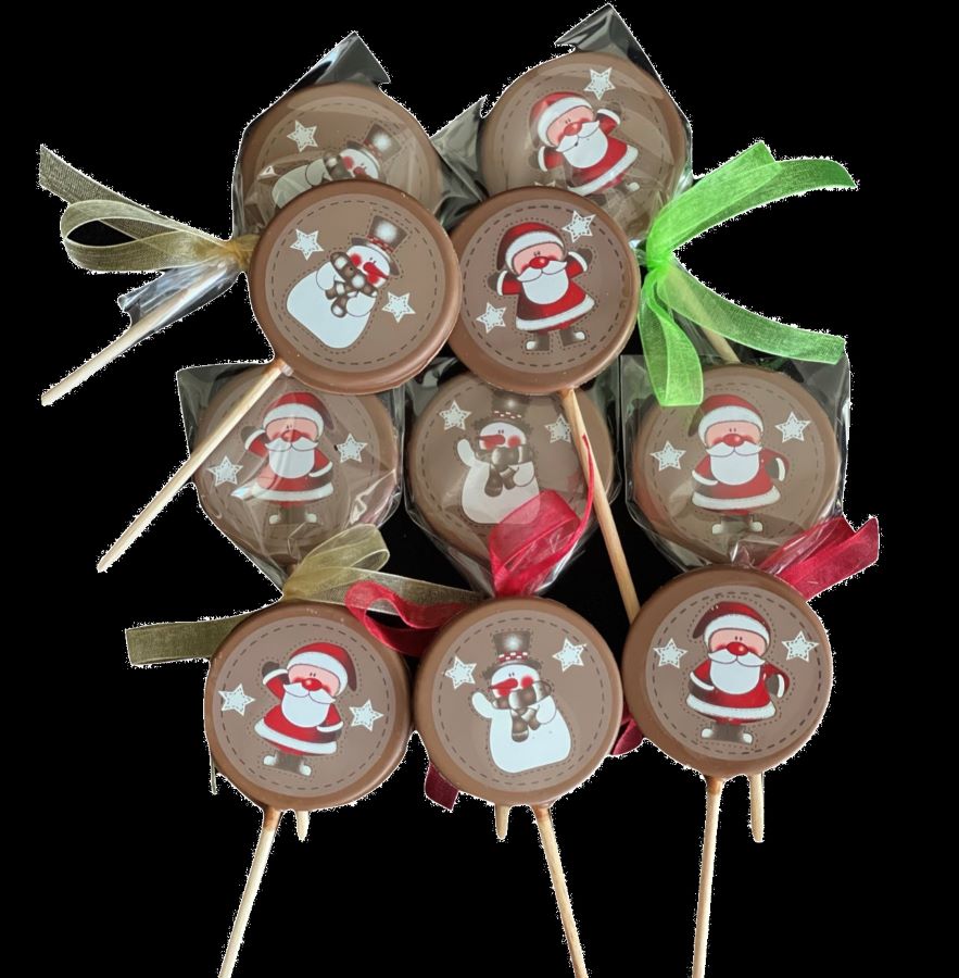Christmas ChocPops Round
