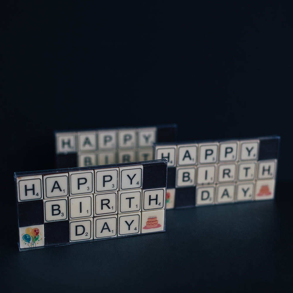 Happy Birthday Scrabble