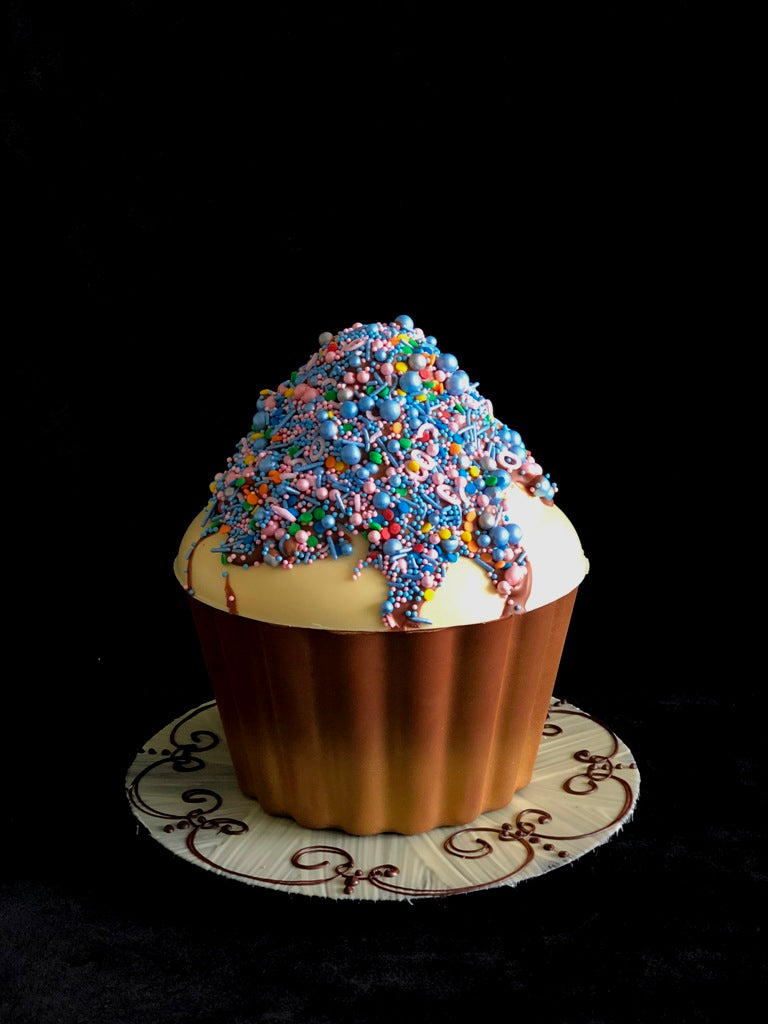 Large Cupcake Smash Cake - Confetti